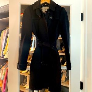 Burberry Brit Black Peacoat US size 2-4 UK size 6